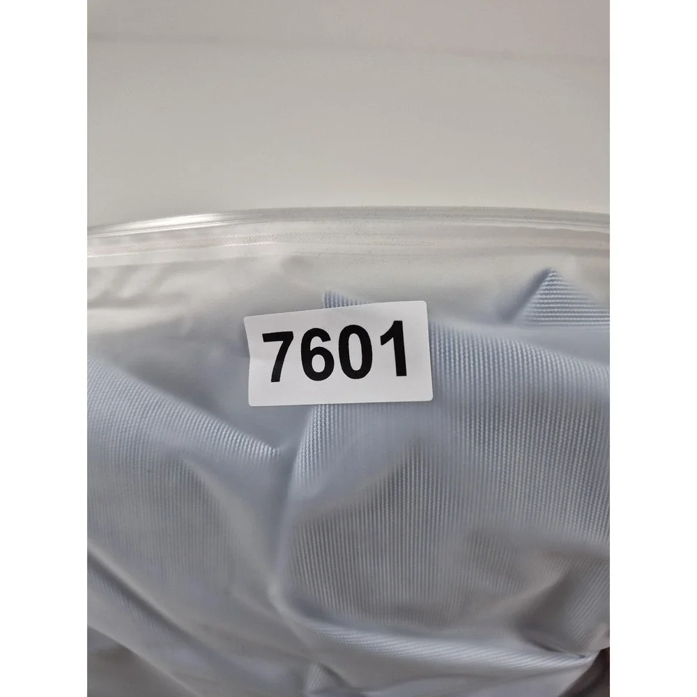 VTG Smythe Dress Pants Mens 44x37 Blue Pinstripe Pleated Straight USA Summer